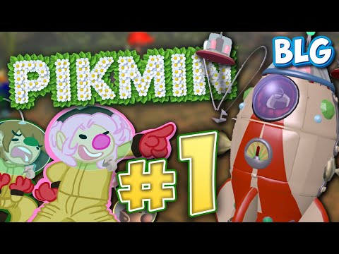 Let's Play Pikmin (Gamcube) - Part 1 - 100% Chaos
