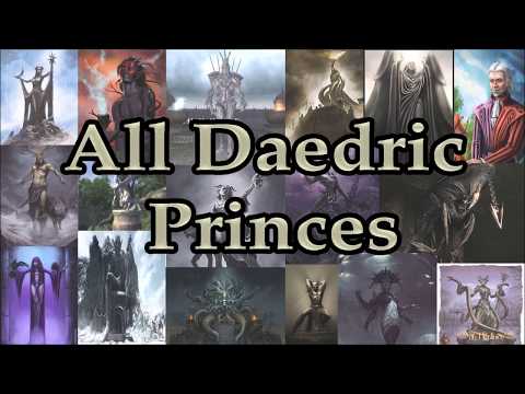 All Daedric Princes and their Artifacts in the Elder Scrolls