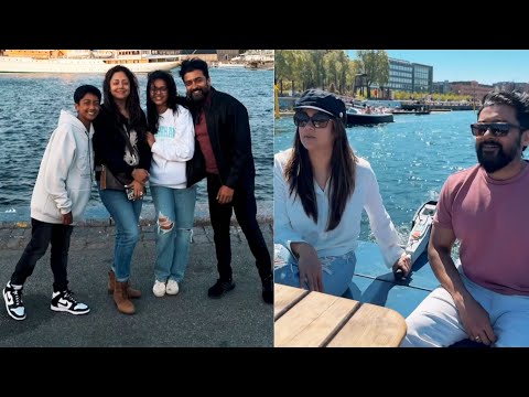 Hero Surya Enjoying His Family Trip | Surya And Jyothika With Their Children | MS Talkies