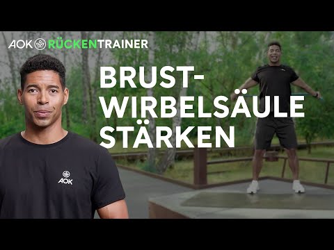 Stärkung der Brustwirbelsäule: Kräftigungsübungen | AOK-Rückentrainer - Episode 8
