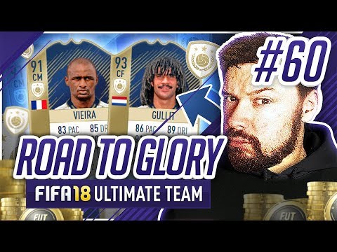 2 HUGE ICONS! - #FIFA18 Road to Glory! #60 Ultimate Team