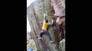 Video thumbnail of PaTina Turner, 8B. Earl Crag
