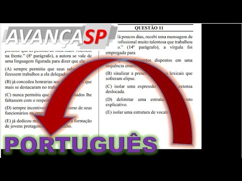 Questões de Português - Concurso Banca Avança