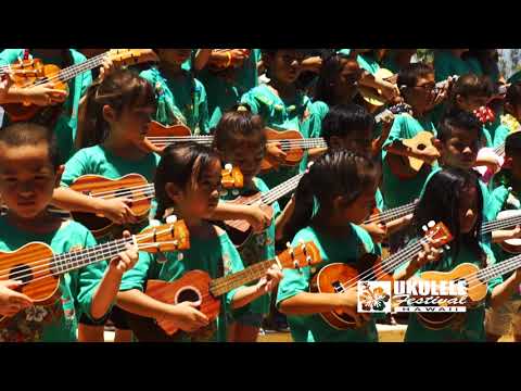 "Keiki Ukulele" Ukulele Festival Hawaii 2017