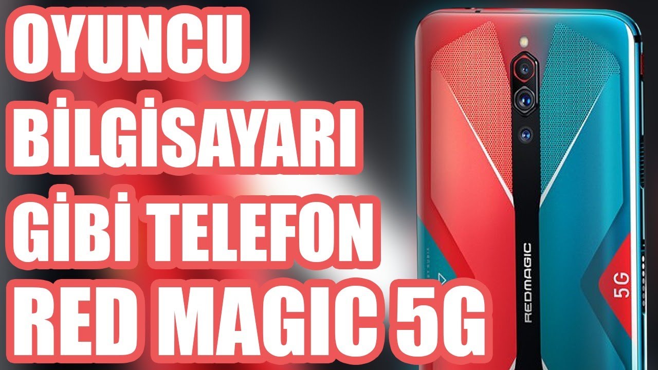 At Sürer Gibi Oyun Oynayabileceğiniz Efsane Oyuncu Telefonu: Nubia Red Magic 5G