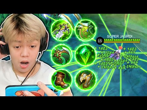 FANNY ALL GREEN BUILD!! (NAPAKASAKIT!) - Mobile Legends