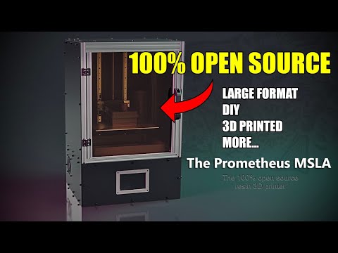 A DIY Resin 3D Printer that is 100% Open Source !