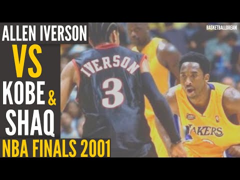 Allen Iverson vs Kobe Bryant & Shaq | 2001 NBA Finals G1 | BasketballDream | Basketball Dream