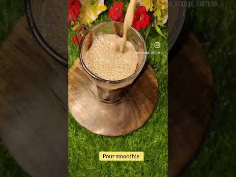 BANANA CHOCOLATE SHAKE II Ritu Gupta II Jaya Jain II riya_foodie_sisters #banana