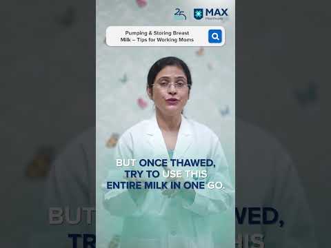 Pumping & Storing Breast Milk – Tips for Working Moms