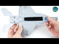 Lėktuvo konstravimo komplektas - COBI - Super Hornet junior sidabras - 570 vnt