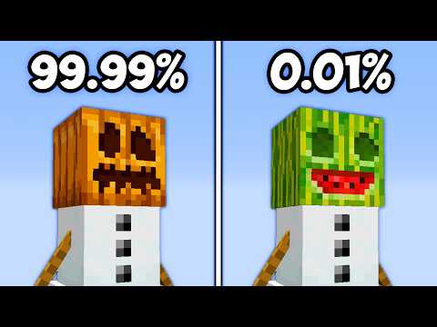 Minecraft’s Rarest Mobs!