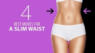 4 Best Exercises for a Slim Waist (TOUGH, BUT THEY WORK!!)