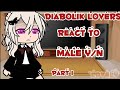 Diabolik Lovers React To Male Y N As Part 1 Had To Bring Them Back