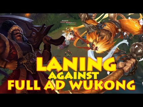 Tryndamere vs Wukong DIAMOND RANKED SOLOQ: FINEST CREEP BLOCK THANKS RITO [Patch 7.7]