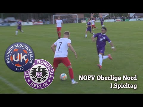 SG Union Klosterfelde - Tennis Borussia Berlin (1.8.2025, NOFV-Oberliga)