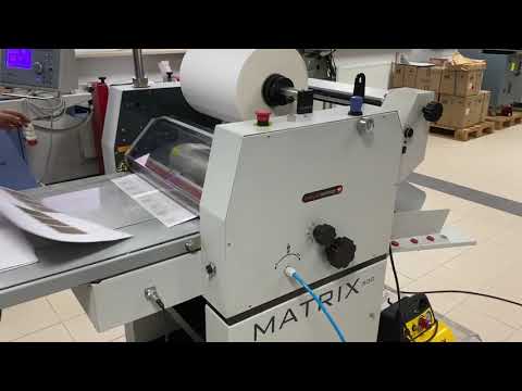 Matrix MX 530 semi-automatic laminator