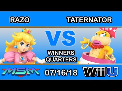 MSM 155 - UPSLA | LH | Razo (Peach) Vs. Blast | Taternator (Wendy) Winners Quarters - Smash 4
