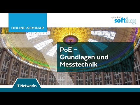 Online-Seminar: PoE Grundlagen und Messtechnik