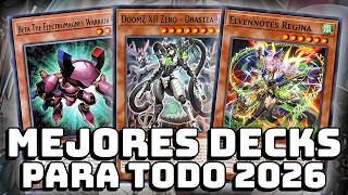 🔥Los MEJORES DECKS MAS RENTABLES de TODO YUGIOH 2026😱
