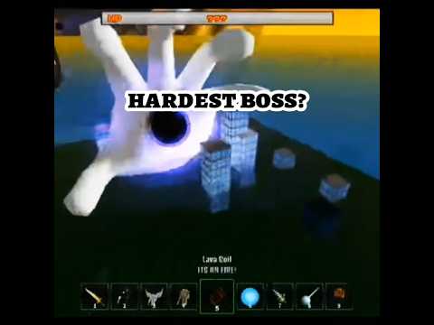 Hardest boss mega boss survival edit #edit #roblox