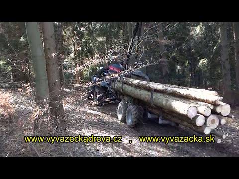 -Kita- Vahva Jussi T15, 320, forestry trailers (self-loading)