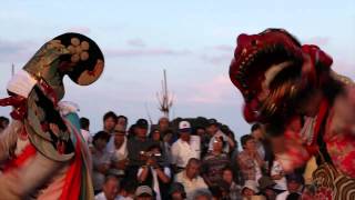 preview picture of video 'ひみまつり「獅子舞フェスティバル」氷見・万尾青年団2013 Himi Lion dance'