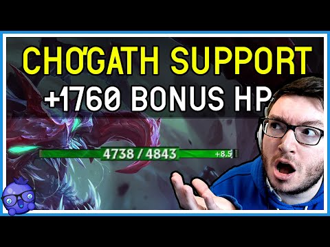 Cho'gath Support actually WORKS! - League of Legends