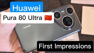 📱✨ Huawei Pura 80 Ultra - Unboxing + Impressions 