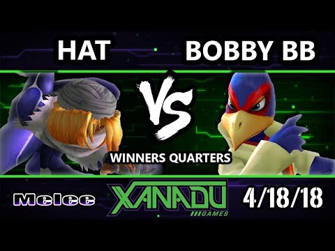 S@X 246 SSBM - hat (Sheik) Vs. Bobby BB (Falco) - Smash Melee Winners Quarters