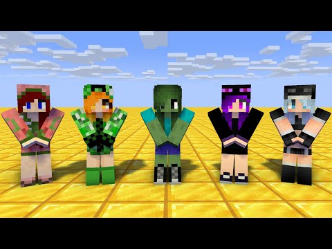 MONSTER SCHOOL : WALKER DANCE MEME MONSTER GIRLS - MINECRAFT ANIMATION