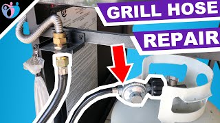 how to replace propane hose on a grill | regulator replacement