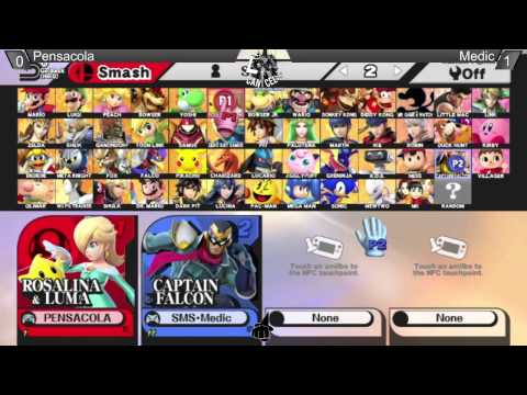 LCYP - SSB4 - Pensacola (Rosalina/Pikachu) vs Medic (Falcon)