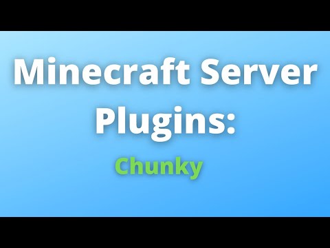 LoJoSho - Minecraft Server Plugins: Chunky ~ Learn to pregenerate your server