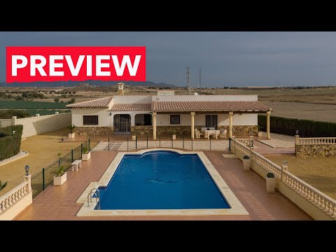 Preview Spanish Property - Country Villa in 'La Cabuzana' Vera (Almería)