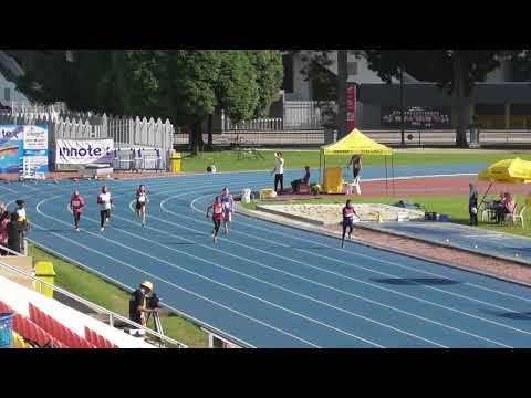 BJSS Athletics 2019 U12 Girls 200m Final Hauani & Norelle