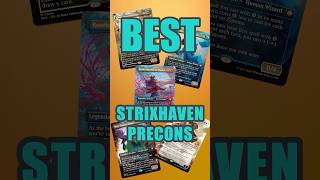 Ranking Strixhaven Precons #edh #mtg