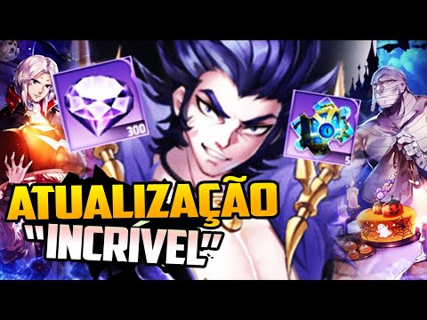 *ESPECIAL HALLOWEEN* MUITAS SKINS, DIAMANTES E LIVROS | Saint Seiya Awakening