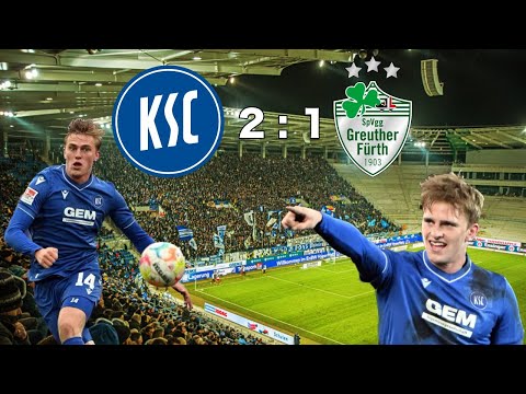 KARLSRUHER SC - GREUTHER FÜRTH | 10.02.2023 | 2:1