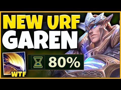 *NEW URF 2019* GAREN ACTUALLY BROKEN THE GAME (INSTANT SPIN KILLS) - League of Legends