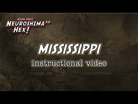 Neuroshima Hex 3.0 - Mississippi - Instructional video by Portal Games