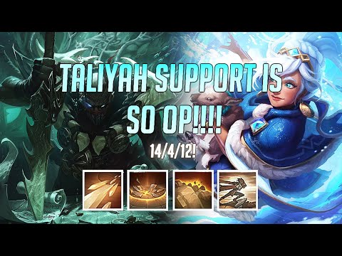 100T Stunt | 14 KILLS TALIYAH SUPPORT 1v9? How I play the HIGHEST DMG support in league of legends