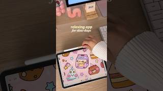Relaxing coloring app for iPad 🧸🎨 Cozy color with me | iPad apps | iPad drawing | Coloring app