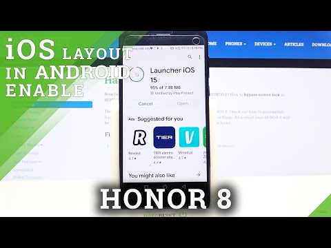 How to Download iOS Launcher on HONOR 8 – Apply iOS launcher