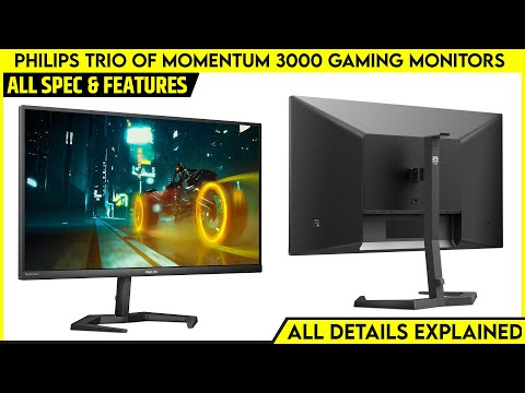 Monitorius MMD-MONITORIAI &amp; EKRANAI PHILIPS 27M1N3200ZA/00 27 colių FHD IPS 165Hz 250cd/m2 HDMI2.0x2 DP Pivot video