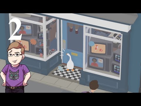 Let's Play Untitled Goose Game (Blind) Part 2 - How To Become a Television Sensation