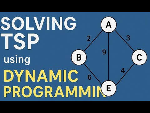 Mastering TSP with Dynamic Programming 🔥 | Solve the Ultimate Route Optimization Problem! 🚀