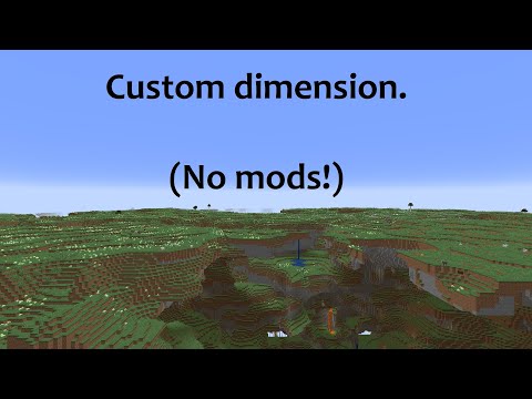 A triangle - custom worldgen data-pack tutorial for minecraft java 1.19+ part 1: dimension and dimension type