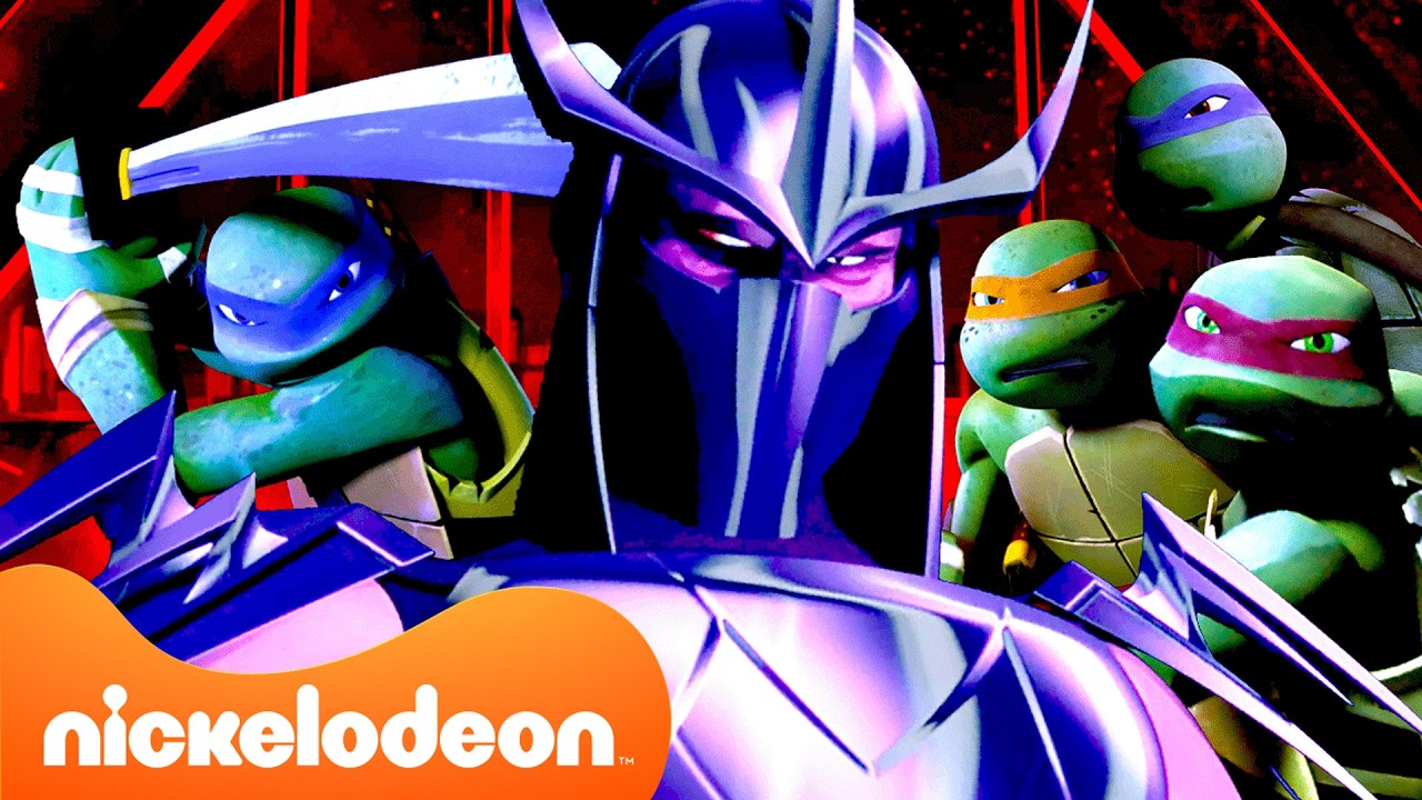 TMNT | Adegan Pertarungan Klasik TMNT dengan Shredder! ⚔️ | 90 Menit | Nickelodeon Bahasa