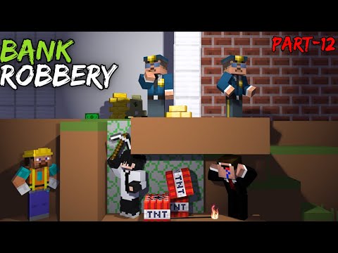 Bank Heist in Underground Tunnel | Minecraft